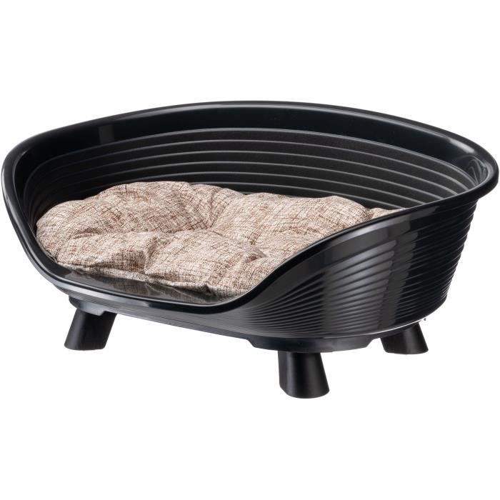 Basket - FERPLAST - THRONE 4 - With relax cushion - Black