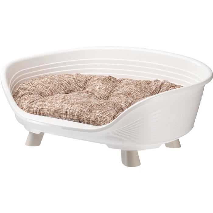 Basket - FERPLAST - THRONE 6 - With relax cushion - White