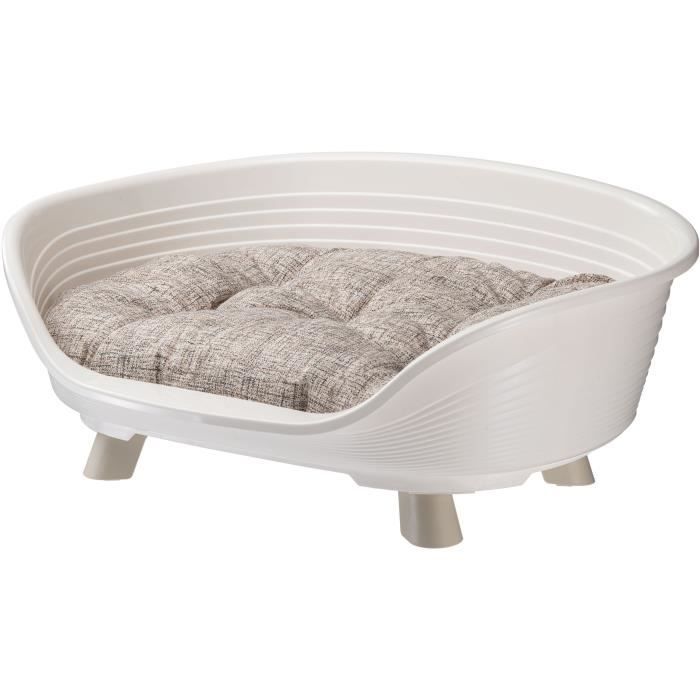 Basket - FERPLAST - THRONE 6 - With relax cushion - White