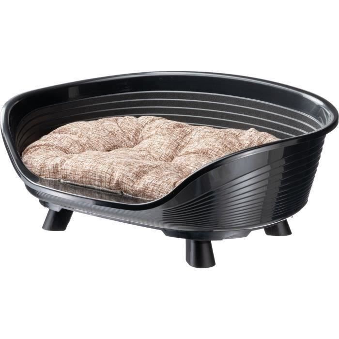 Basket - FERPLAST - THRONE 6 - With relax cushion - Black