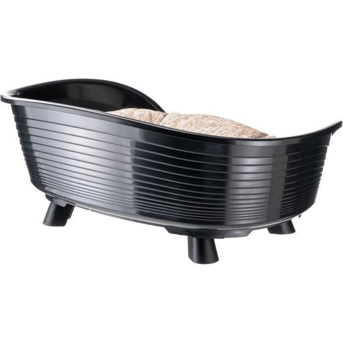 Basket - FERPLAST - THRONE 6 - With relax cushion - Black