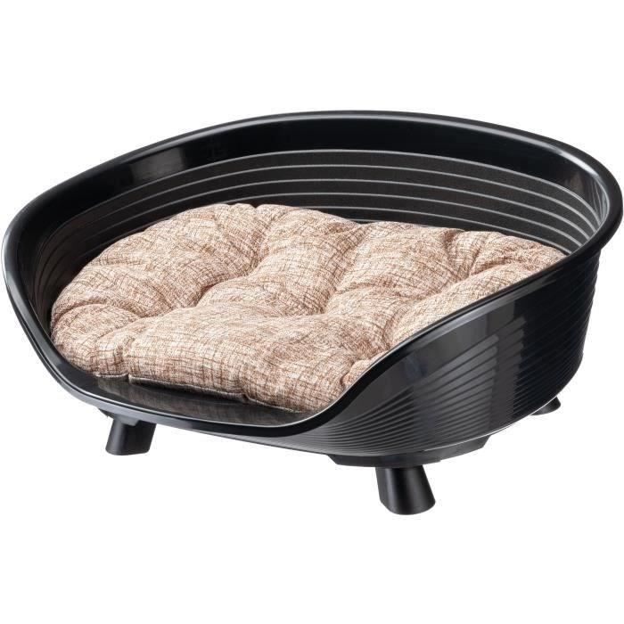 Basket - FERPLAST - THRONE 6 - With relax cushion - Black