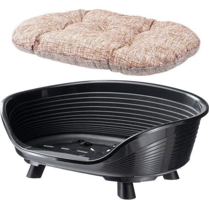 Basket - FERPLAST - THRONE 6 - With relax cushion - Black