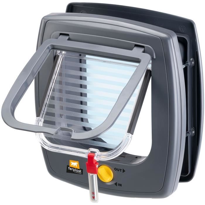 Cat flap - FERPLAST - Swing 5 - 22.5 x 16.2 x 25.2 cm - Gray