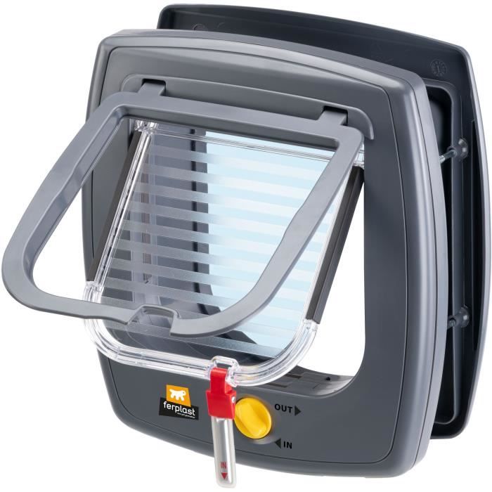 Cat flap - FERPLAST - Swing 5 - 22.5 x 16.2 x 25.2 cm - Gray