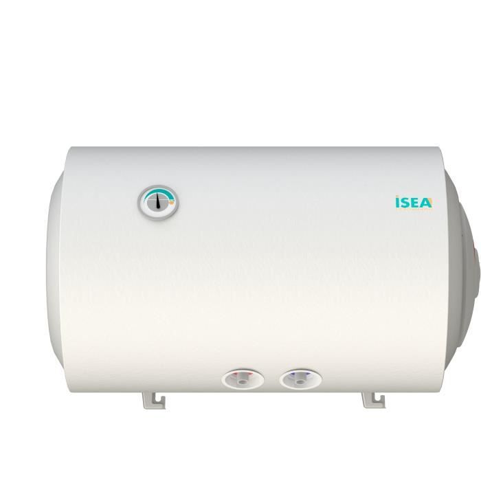 ISEA Swing Electric water heater 50 liters - Hot-dip copper resistance - Magnesium anode - Horizontal