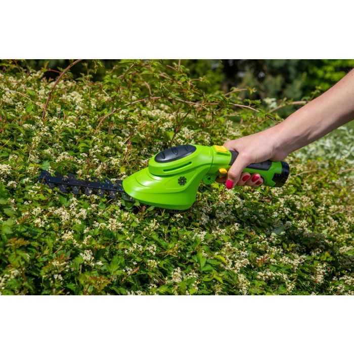 Fieldmann FZN 4101-A Cordless Electric Grass Shears and Mini Hedge Trimmer