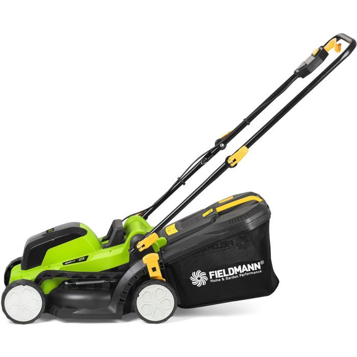 Cordless lawnmower - FIELDMANN - 20V - Cutting 33 cm - Max height 65 mm - Battery and charger not included