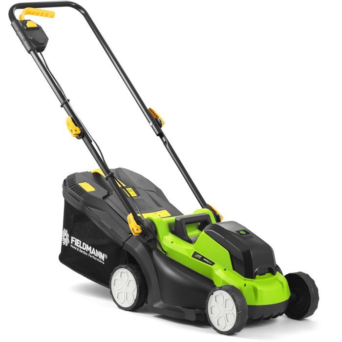Cordless lawnmower - FIELDMANN - 20V - Cutting 33 cm - Max height 65 mm - Battery and charger not included