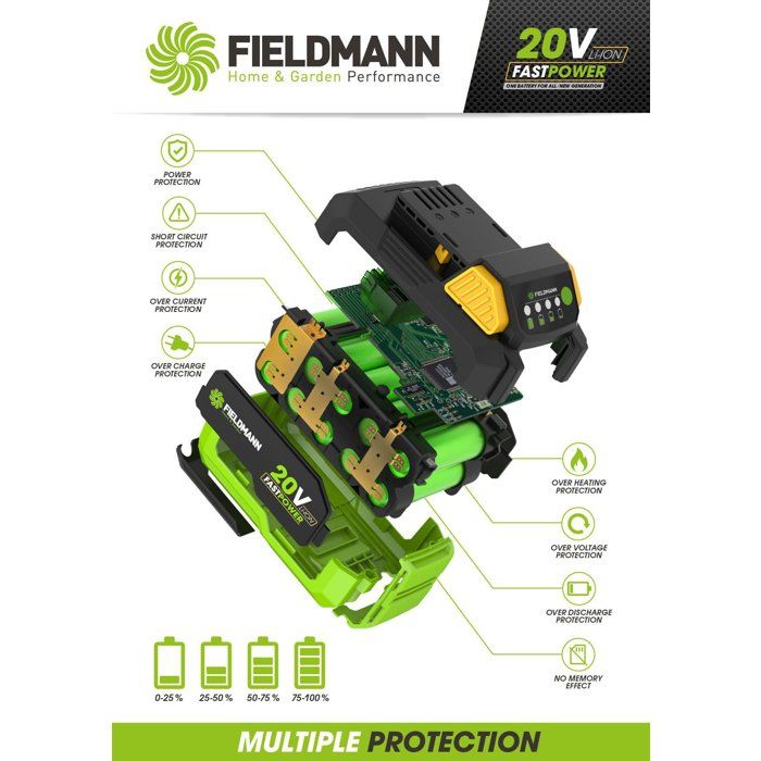 Battery - FIELDMANN - 20V - 2Ah
