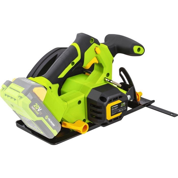 Cordless circular saw - FIELDMANN - 20V - 165 mm - Laser guide - Battery and charger not included