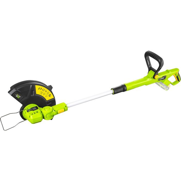 Cordless brush cutter - FIELDMANN - 20V - 30 cm cutting length - Battery and charger not included