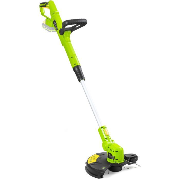 Cordless brush cutter - FIELDMANN - 20V - 30 cm cutting length - Battery and charger not included