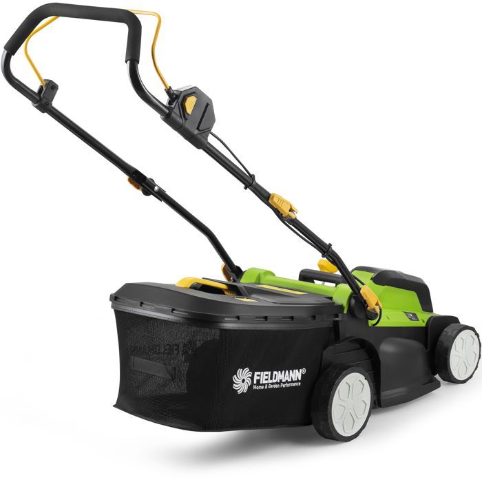 Cordless lawnmower - FIELDMANN - 20V - Cutting 37 cm - Max height 75 mm - Battery and charger not included