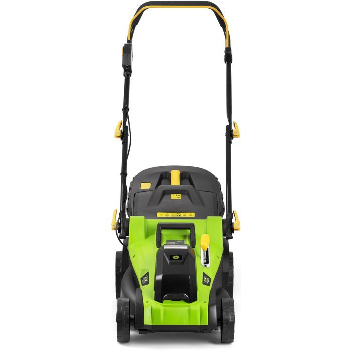 Cordless lawnmower - FIELDMANN - 20V - Cutting 37 cm - Max height 75 mm - Battery and charger not included