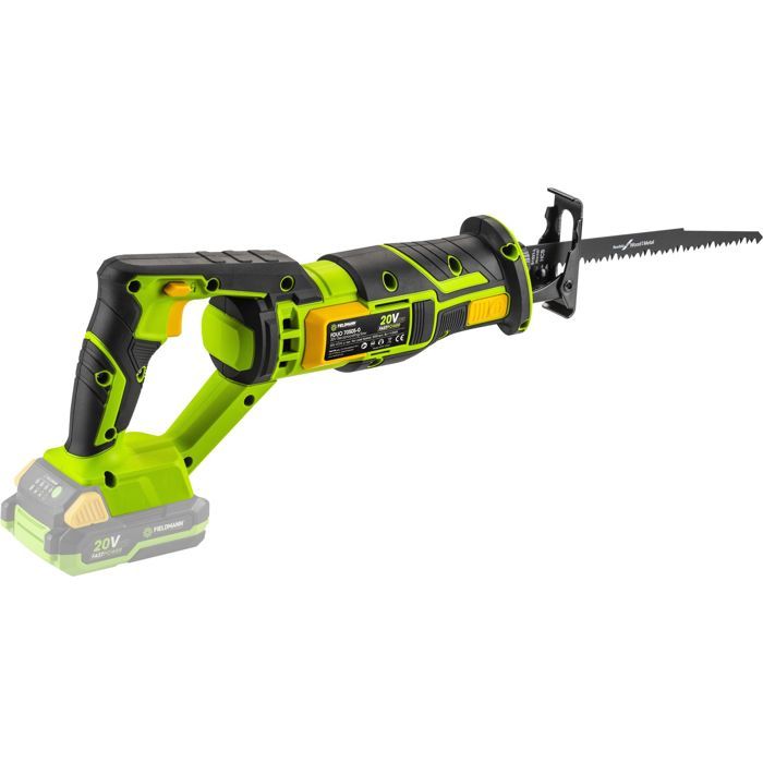 Cordless reciprocating saw - FIELDMANN - 20V - Battery and charger not included