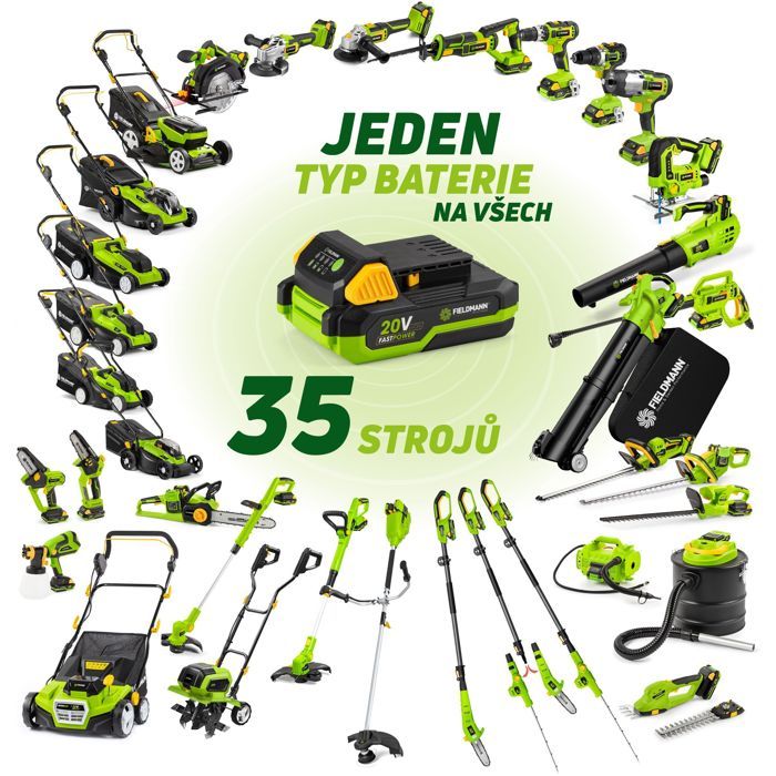 Cordless reciprocating saw - FIELDMANN - 20V - Battery and charger not included