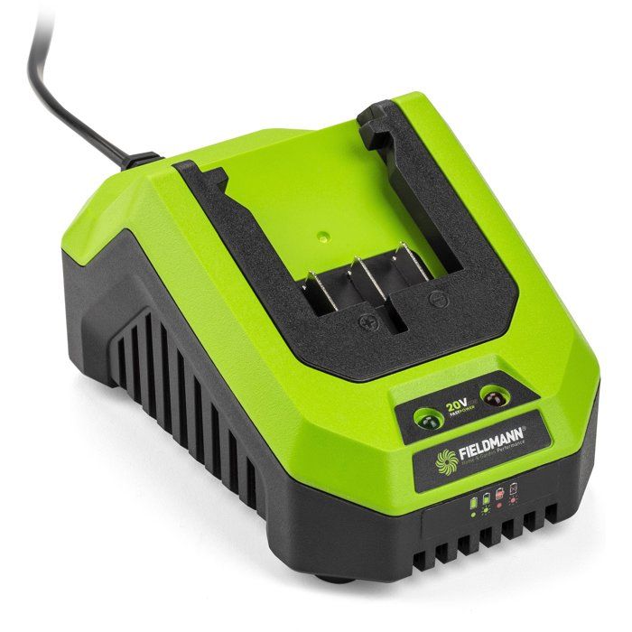 Charger - FIELDMANN - For 20V battery - Charges 2Ah in 60 min - Compatible with 2Ah, 4Ah