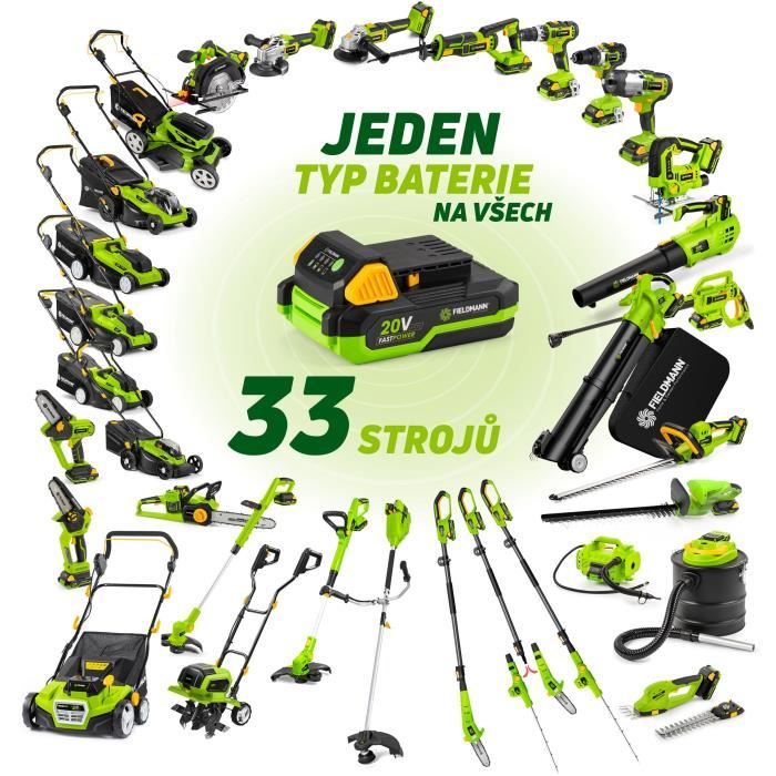 Cordless compressor - FIELDMANN - 20V - 10.3 bar - 235 L/min - Battery and charger not included