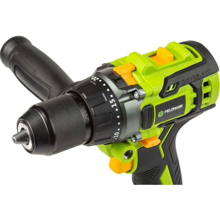 Cordless impact drill - FIELDMANN - 20V - Brushless - 1900 rpm - 60 Nm - Battery and charger not included