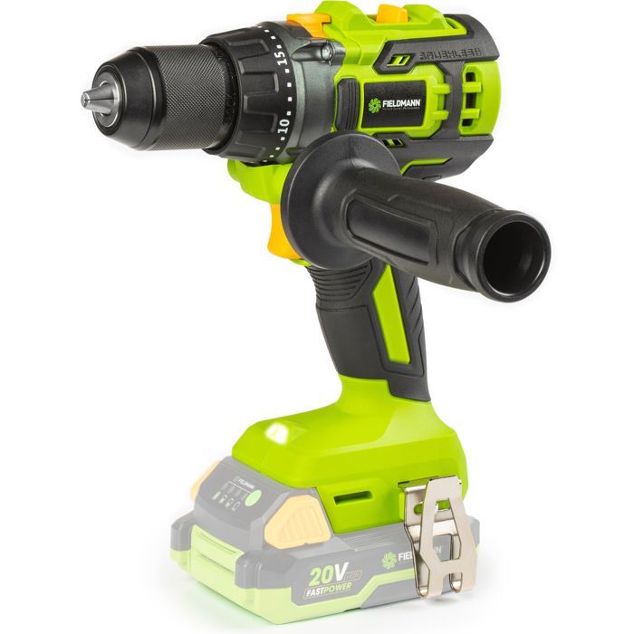 Cordless impact drill - FIELDMANN - 20V - Brushless - 1900 rpm - 60 Nm - Battery and charger not included