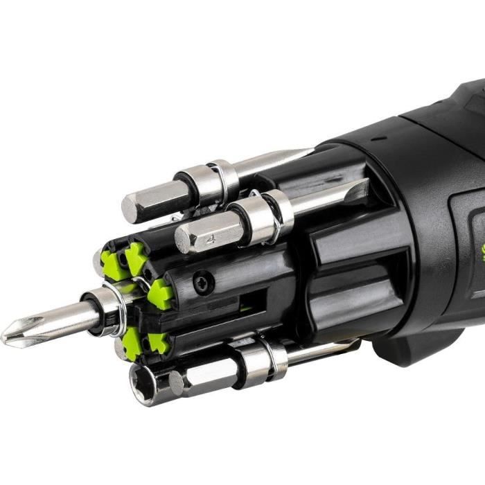 Tool set with cordless screwdriver - Fieldmann - FDG 5018-108AR