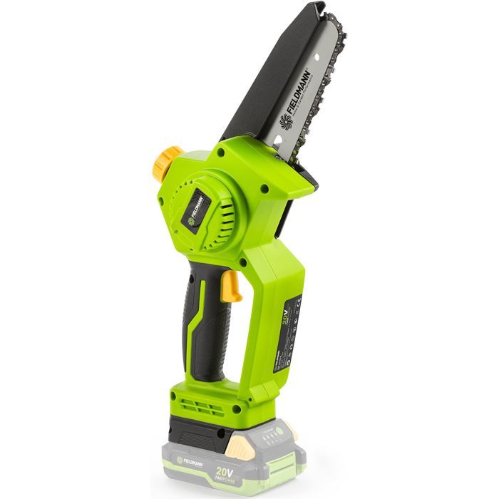 Mini cordless chainsaw - FIELDMANN - 20V - 127 mm - 11 m/s