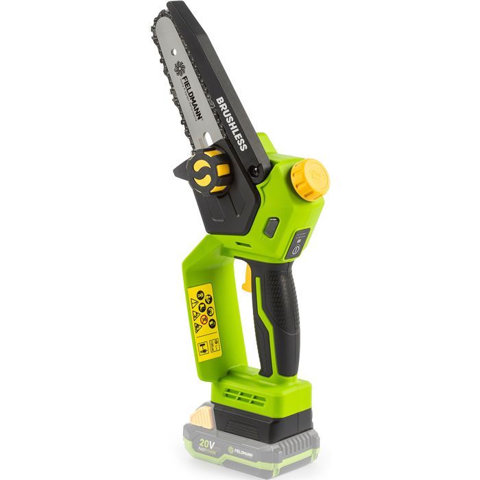Mini cordless chainsaw - FIELDMANN - 20V - 127 mm - 11 m/s