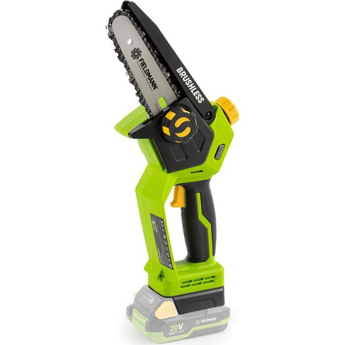 Mini cordless chainsaw - FIELDMANN - 20V - 127 mm - 11 m/s