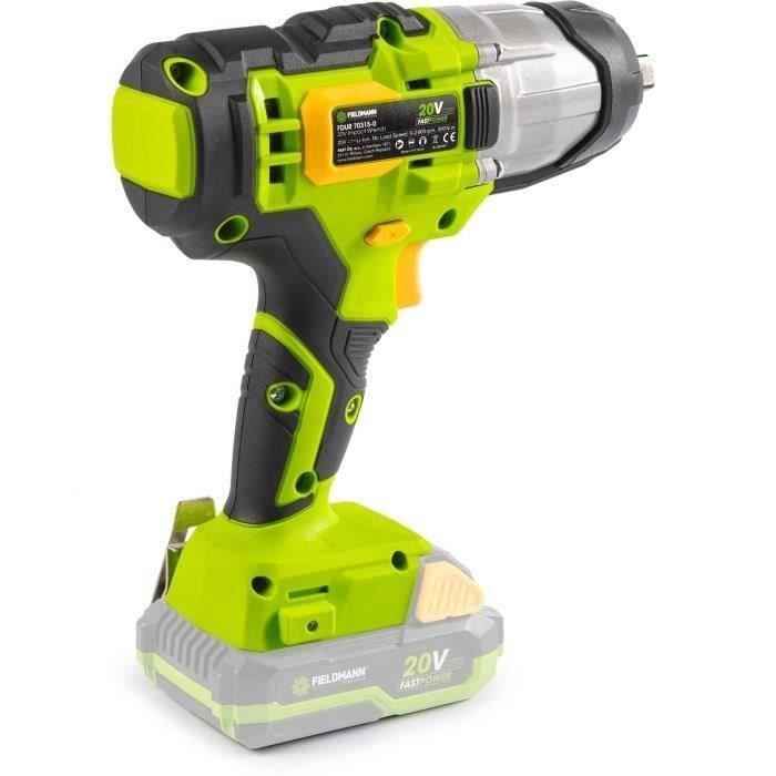 Cordless impact wrench - FIELDMANN - 20V - 3200 IPM - 300 Nm - Battery and charger not included