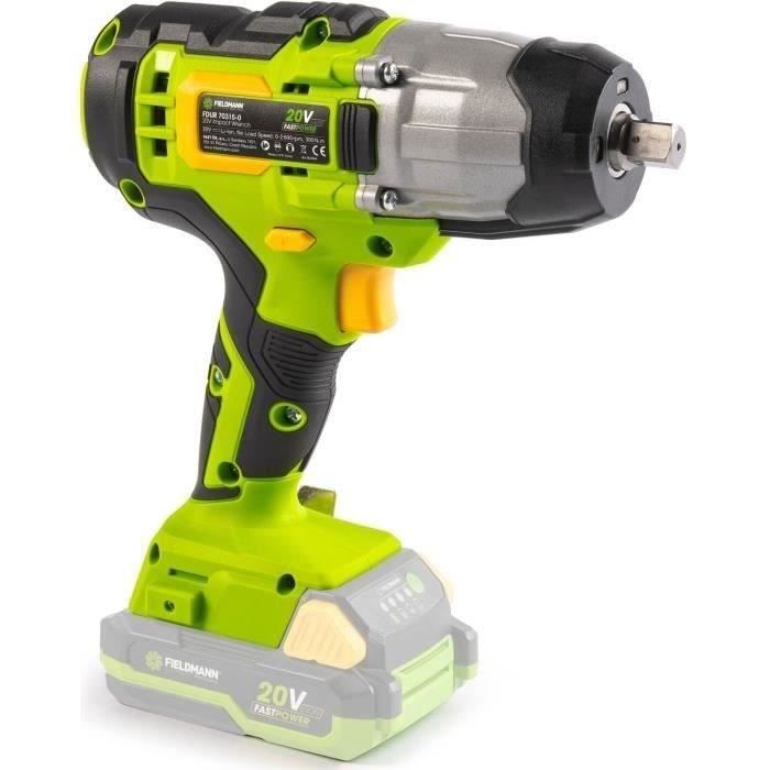 Cordless impact wrench - FIELDMANN - 20V - 3200 IPM - 300 Nm - Battery and charger not included