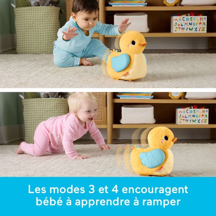 Jouet d'éveil - FISHER-PRICE - Poussin suis-moi JMX99 - Mouvement - 4 modes - Interactif