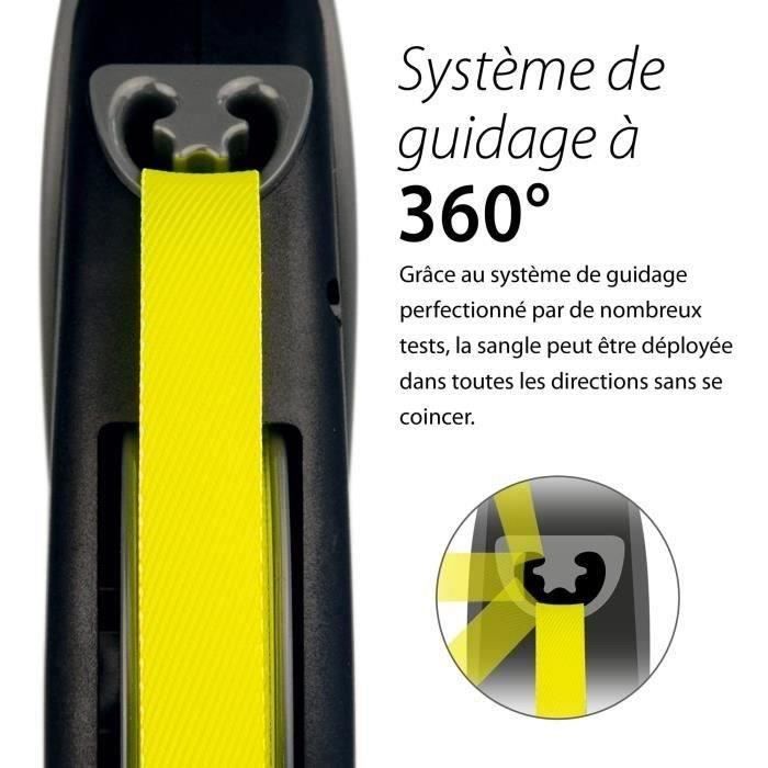 Leave Flexi Neon Giant L 8 meters