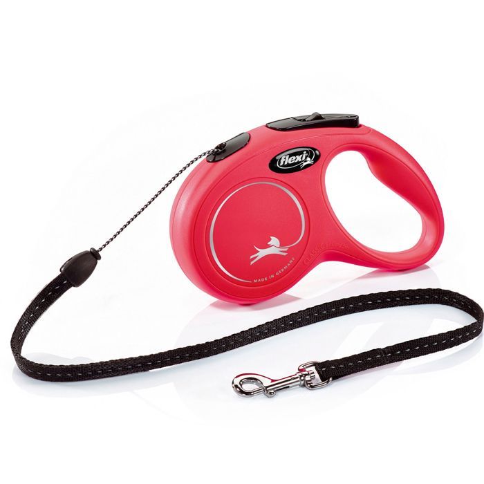 Leash Flexi Classic Cord S Red 5 Meters