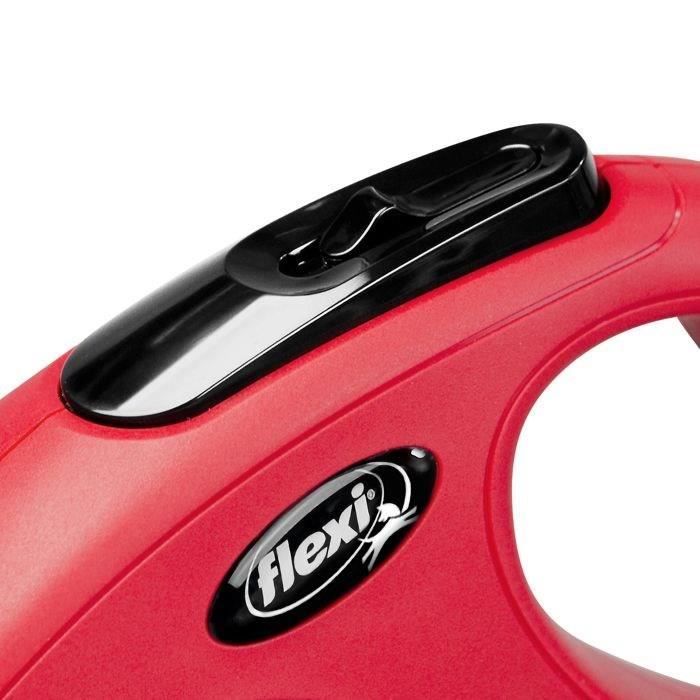 Leash Flexi Classic Cord S Red 5 Meters