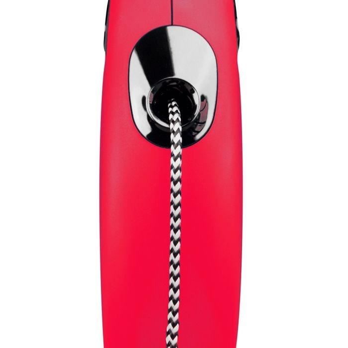 Leash Flexi Classic Cord S Red 5 Meters