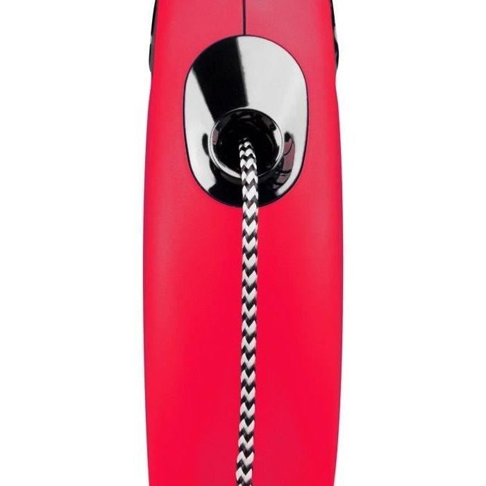 Leash Flexi Classic Cord S Red 8 Meters