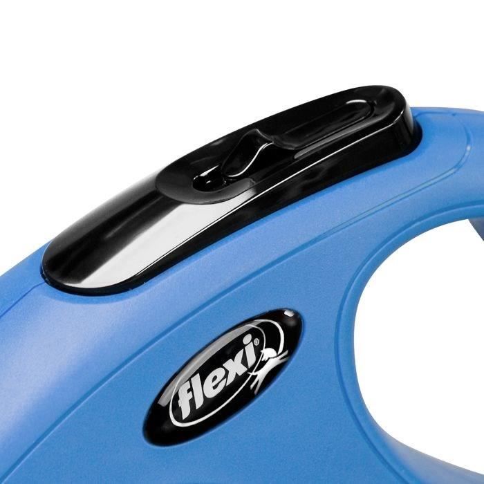 KERBL Flexi rope leash Classic M - Length: 5 m - Max weight: 25 kg - Blue - Dogs