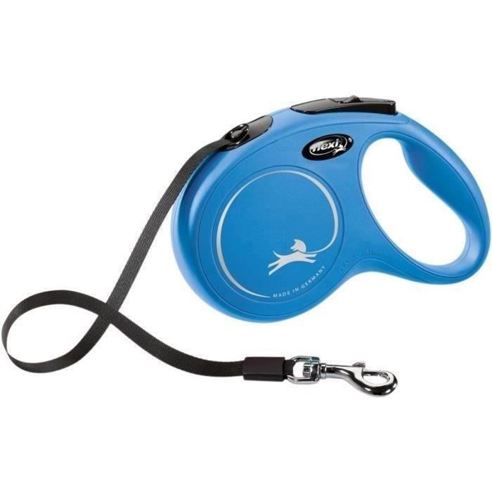 KERBL Flexi rope leash Classic M - Length: 5 m - Max weight: 25 kg - Blue - Dogs