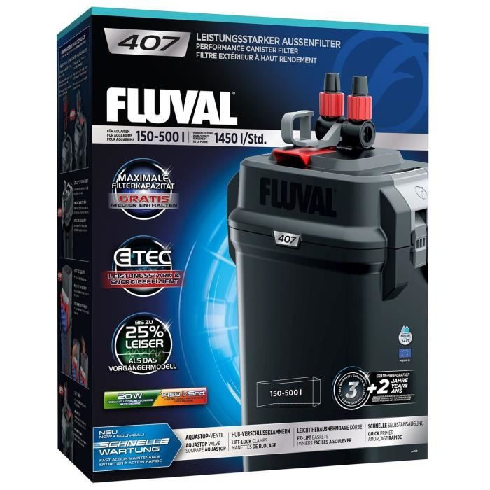 FLUVAL Series 7 407 Outdoor filter for aquarium