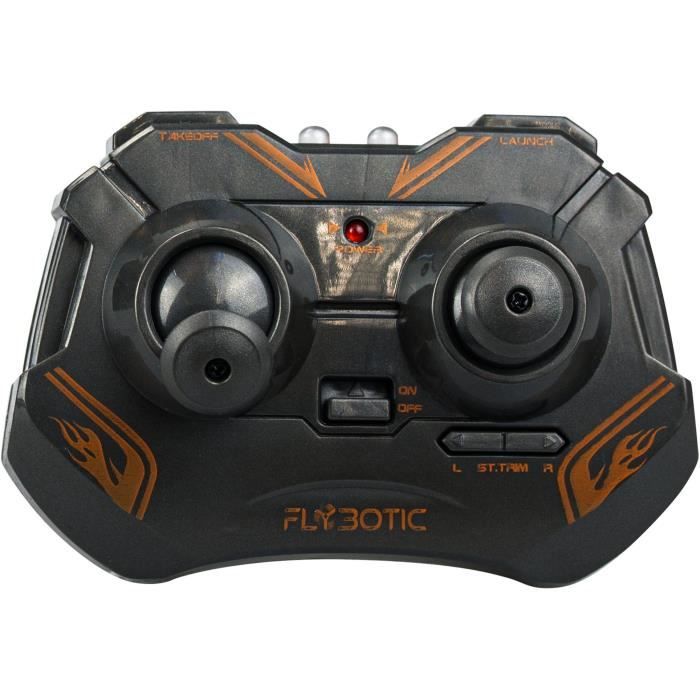 Remote Control Helicopter - FLYBOTIC - Helico Hover Blast - 23 cm - orange and black - from 8 years old