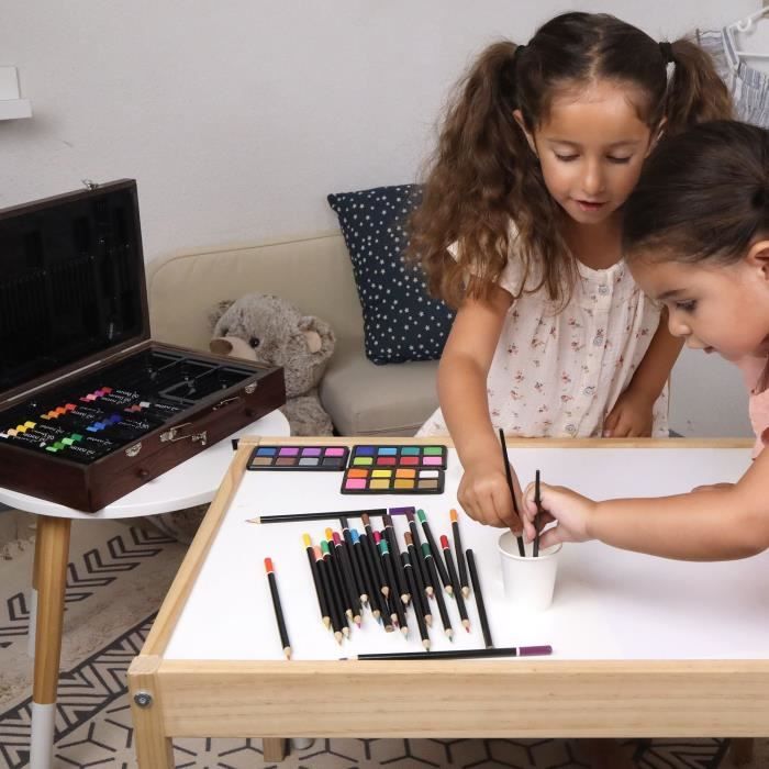 Artist's hand - 140 pieces wooden drawer case - Creative leisure - MGM