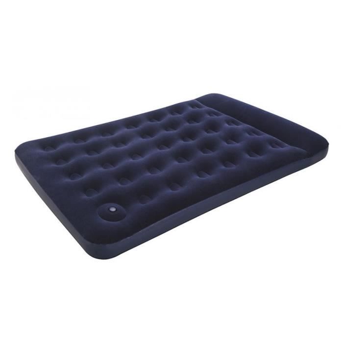 Inflatable camping mattress - BESTWAY - 67225 - 2 places - 1.91m x 1.37m x 22cm - With integrated foot pump