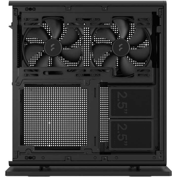 Mini Tower Case - FRACTAL DESIGN - Ridge Black mITX - PCIe 4.0 - Black