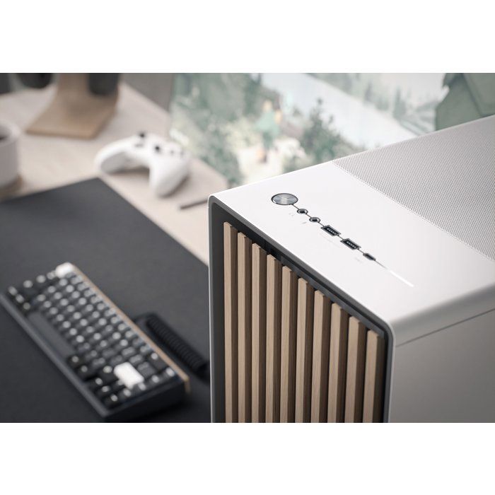 PC case - Fractal Design - North Chalk White Tg Clear Tin