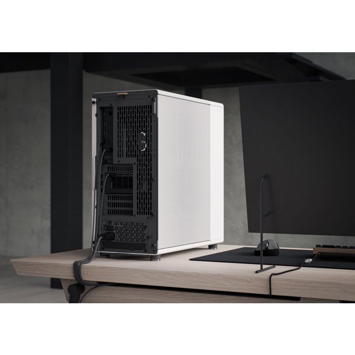 PC case - Fractal Design - North Chalk White Tg Clear Tin