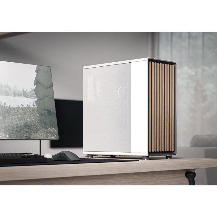PC case - Fractal Design - North Chalk White Tg Clear Tin