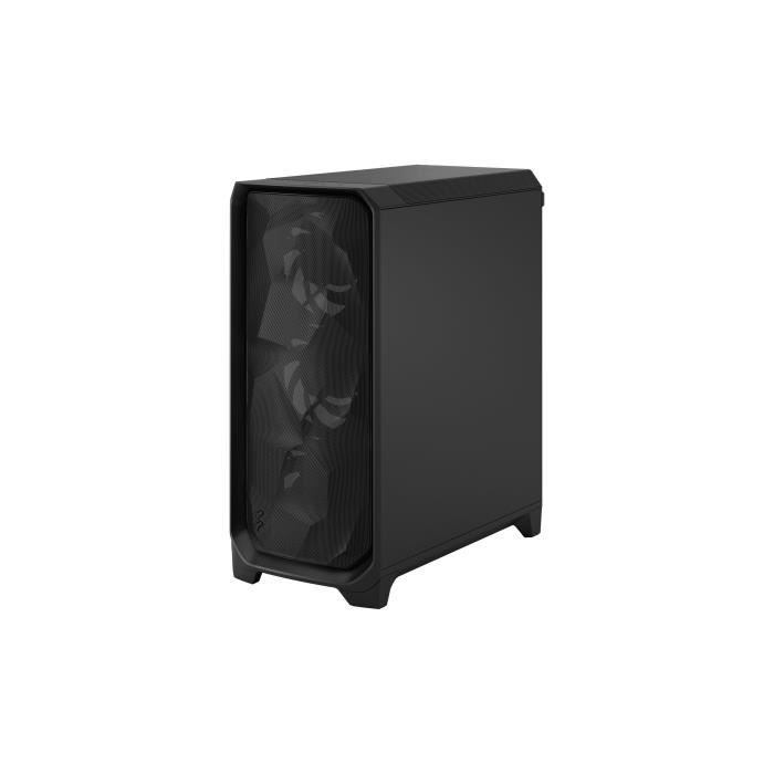 PC Case - FRACTAL DESIGN - Meshify 3 TG - E-ATX (277 mm) - 3 fans - 20 Gbps USB Type C - Black