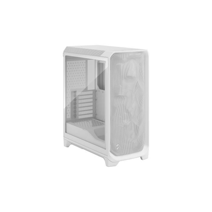 PC Case - FRACTAL DESIGN - Meshify 3 TG - E-ATX (277 mm) - 3 fans - 20 Gbps USB Type C - White