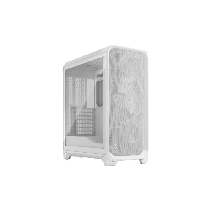 PC Case - FRACTAL DESIGN - Meshify 3 TG - E-ATX (277 mm) - 3 fans - 20 Gbps USB Type C - White